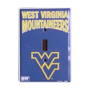  West Virginia Mountaineers Metal Light Switch Plate