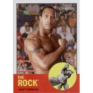  2006 Topps WWE Heritage #10 The Rock 