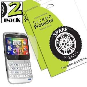 Spare Products Screen Protector Film for HTC ChaCha Facebook 