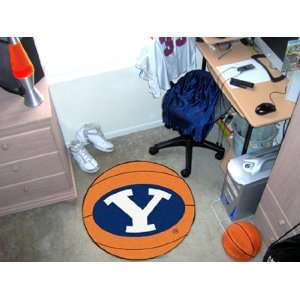   NCAA Brigham Young Cougars Chromo Jet Printed Basketball Rug Home