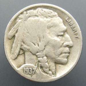 1937 D Buffalo Nickel   G/VG  