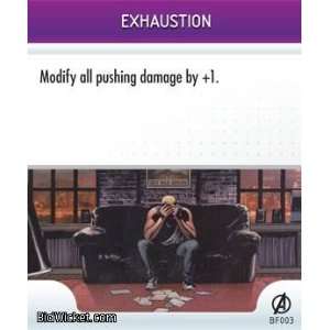  Exhaustion (Hero Clix   Avengers   Exhaustion #BF003 Mint 