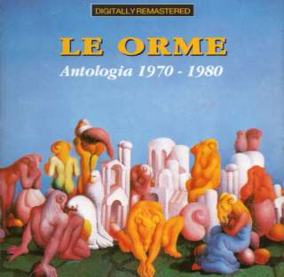 Le Orme Antologia (1970 1980) (EU) CD *Sealed* Remaster 731451841620 