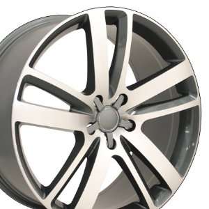  Q7 Style Wheels with Machined Face Fits AudiQ7   Gunmetal 