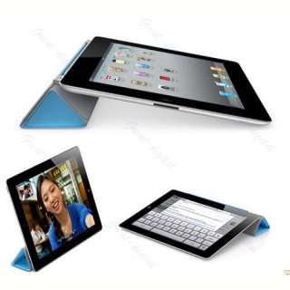 Magnetic PU Leather Slim Smart Cover Case Stand For Apple iPad 2 3rd 