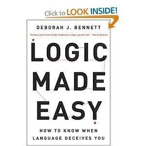  Logic Made Easy byBennett  N/A  Books
