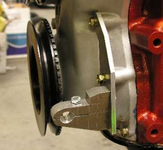 Car Single Groove Aluminum Crank Pulley Trigger wheel  