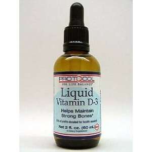  Protocol for Life Balance Liquid Vitamin D3 2oz Health 