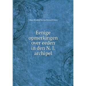   in den N. I. archipel Johan Hendrik Warnar Bernard Visser Books