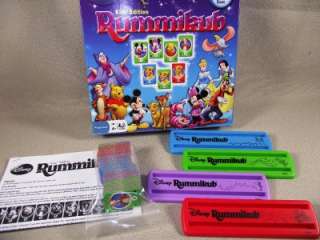 Disney RUMMIKUB Kids Edition Game   Ex Condition 100% Complete 