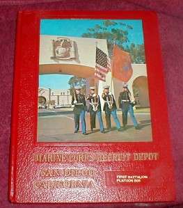 1980 Marine Corps Recruit Yearbook San Diego Ca. USMC  