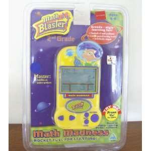  MATH BLASTER HANDHELD GAME, 2ND GRADE Toys & Games