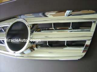 Chrome Front Grille Assy For Mercedes Benz 1996 2002 W208 CLK Class