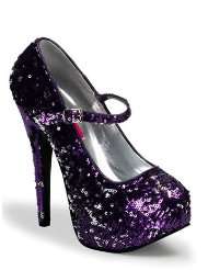  purple high heels Shoes