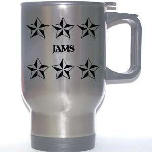  Personal Name Gift   JAMS Stainless Steel Mug (black 