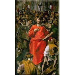  The Spoliation 9x16 Streched Canvas Art by El Greco