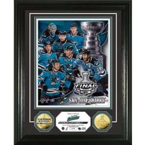   2011 Stanley Cup Final 24KT Gold Coin Photo Mint
