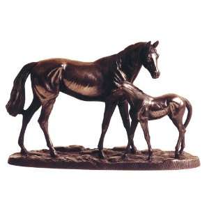  Mare and Foal Sculpture