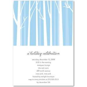  Corporate Holiday Party Invitations   Wintery Night Chill 