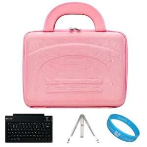  Nylon Pink Durable Cube Carrying Case for Creative ZiiO 10 