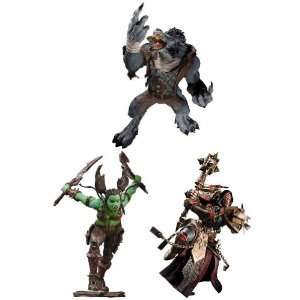  World of Warcraft Series 7 by DC Direct   Set of 3 Toys 