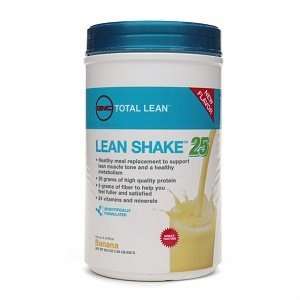  GNC Total Lean Shake 25, Banana, 1.83 lbs Health 