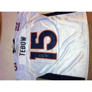 Tim Tebow Autographed Hand Signed Authentic Denver Broncos Official 