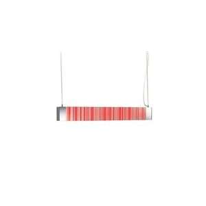   Lighting   15641  BARCODE 60 SUSPENSION RED