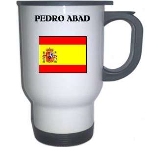  Spain (Espana)   PEDRO ABAD White Stainless Steel Mug 