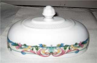 Pfaltgraff Love Birds Porcelain Butter Dish and Lid   NEW   Art of the 