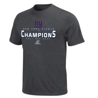   Giants 2011 NFC East Division Champions XLVI Playoffs T Shirt  