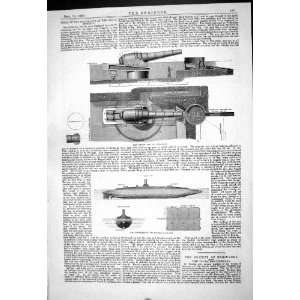   100 Ton Gun Woolwich Arsenal Polyphemus Chatham Dock