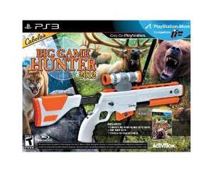 Cabelas Big Game Hunter 2012 Game Gun Sony Playstation 3, 2011  