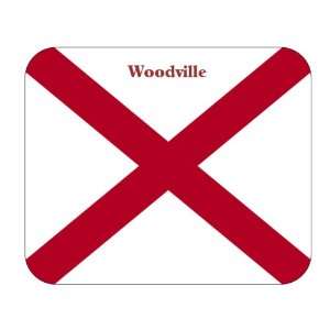  US State Flag   Woodville, Alabama (AL) Mouse Pad 