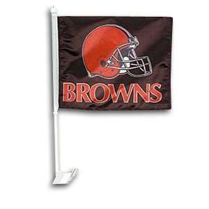 Browns Fremont Die NFL Car Flag 