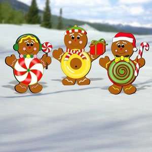  Pattern for Gingerbread Candy Kids Patio, Lawn & Garden