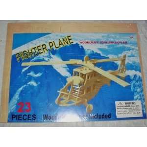  Woodcraft Construction Kit (Fighter Plane) 3D Everything 