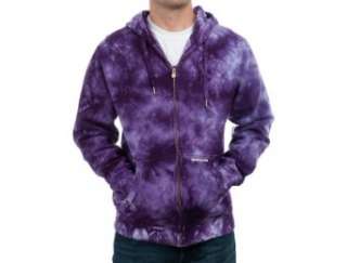  Skullcandy Haze Purple Tie Dye Fleece Hoodie Clothing