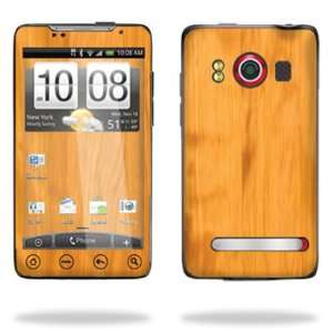  Decal for HTC EVO 4G   Birch Wood Grain Cell Phones & Accessories