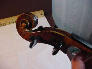 Nice Condition Old Tiger Stripe Stradivarius Crimensis Reproduction 