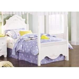  Diana Full Poster Bed In White Finish by Standard 