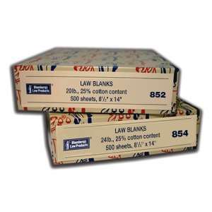  Law Blanks Boxed Paper 24 lb.
