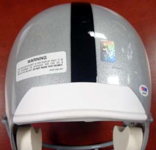 TIM BROWN AUTOGRAPHED SIGNED OAKLAND RAIDERS FULL SIZE REPLICA HELMET 