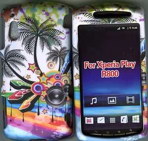Sony Ericsson Xperia Play AT&T/Verizon Cover Case Hard Snap on Palms 