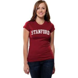   Stanford Cardinal Womens Cardinal Varsity Team Arch T Shirt Sports