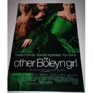  SIGNED THE OTHER BOLEYN GIRL MOVIE POSTER Everything 