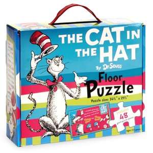   The Cat in the Hat Floor Puzzle by Dr. Suess, World 