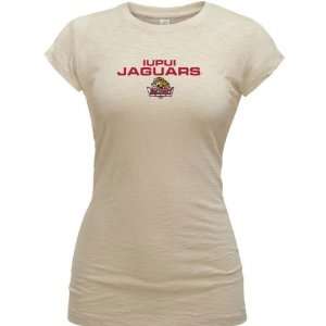 IUPUI Jaguars Cream Womens Legend Vintage T Shirt Sports 