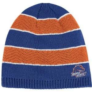   Boise State Broncos Womens adidas Striped Knit Hat