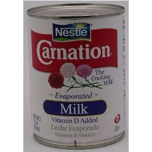 Nestle Carnation Evaporated Milk, 1 Can of 12 Oz (354 ml)